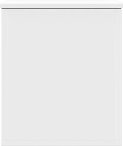 vidaXL Κουτί Αποθήκευσης Λευκό 40x42x46 εκ. Επεξεργασμένο Ξύλο