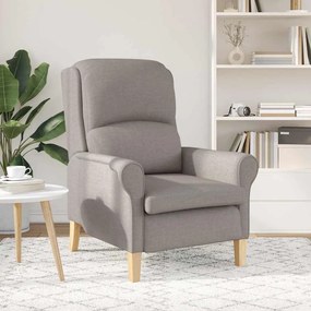 vidaXL Πολυθρόνα Taupe ύφασμα