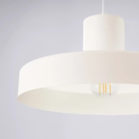 Κρεμαστό φωτιστικό BILO beżowa/ατσάλι/μπέζ/1x15W