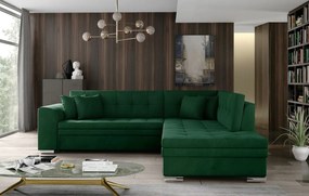 Γωνιακός καναπές Pueblo-Δεξιά-Prasino