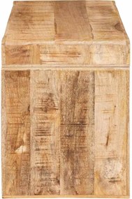 vidaXL End Table Καφέ 60 x 35 x 46 εκ. Στερεό ξύλο μάνγκο
