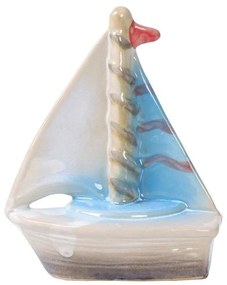 Διακοσμητικό Καράβι VAT106K6 Πολύχρωμο 12X10X4,5Cm Espiel Ceramic