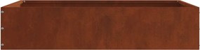 vidaXL Περίγραμμα γκαζόν 6 pcs Σκ rusty 60 x 60 x 13 εκ