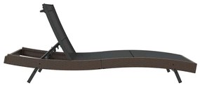vidaXL Ξαπλώστρα 1-πρόσωπο 70 x 197 x 82 εκ. Πολυ-ρακί, Μέταλλο
