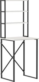 Έπιπλο πλυντηρίου Bobby Megapap χρώμα λευκό 67x60x178εκ.