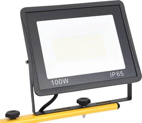 vidaXL Προβολέας LED με Τρίποδο Ψυχρό Λευκό 2 x 100 W