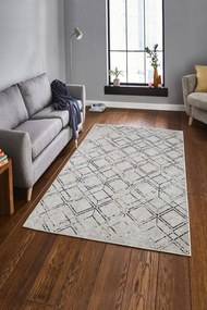 Χαλί W1166 213HFT2614 Grey-Black Conceptum Hypnose 100X200cm