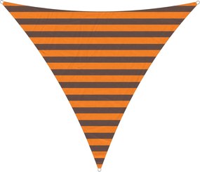 vidaXL Πανί σκιάς Πορτοκαλί και Καφέ 2 x 2 x 2 m