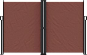 vidaXL Σκίαστρο Πλαϊνό Συρόμενο Καφέ 160 x 1200 εκ.