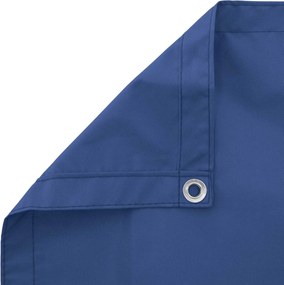 vidaXL Οθόνη Μπαλκονιού Μπλε 90 x 200 cm Ύφασμα Όξφορντ