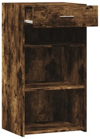 vidaXL Συρταριέρα Καπνιστή Δρυς 50x42,5x93 εκ. από Επεξεργ. Ξύλο