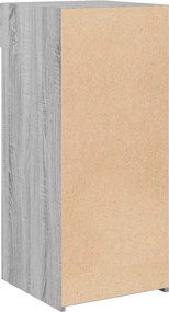 vidaXL Ντουλάπι Γκρι Sonoma 40x42,5x93 εκ. από Επεξεργασμένο Ξύλο