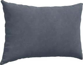 vidaXL Μαξιλάρι Καναπέ 2 pcs Σκούρο γκρι 60 x 40 cm