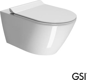 GSI Kube-X Swirl 9415 - Κρεμαστή λεκάνη - Super Slim Soft Close αποσπωμενο