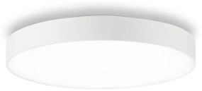 Φωτιστικό Οροφής-Πλαφονιέρα Halo 223209 45x9cm 31W 3000K White Ideal Lux