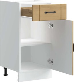 vidaXL ντουλάπι βάσης κουζίνας Lucca Δρυς τεχνίτης κατασκευασμένο ξύλο