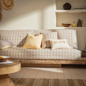 Ριχτάρι Celtic 377/ 10 Sun Yellow Gofis Home Two-seater 180x250cm Cotton-Polyester