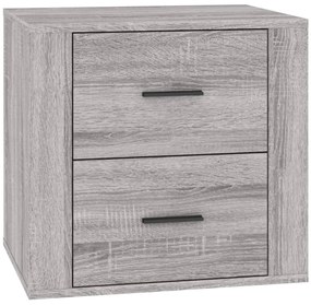 vidaXL Κομοδίνο Γκρι Sonoma 50x39x47 εκ.