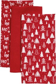 Χριστουγεννιάτικο Σετ Δώρου (4τμχ) Das Home Christmas 0910 Red
