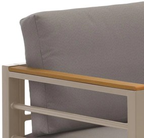 Σετ Κήπου Hampshire Fylliana 5 τεμ Μπέζ 190x65x70 εκ.