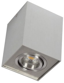 Φωτιστικό Οροφής - Σποτ Nickel 96x96x125mm VK/03005/AL VKLed Aluminium