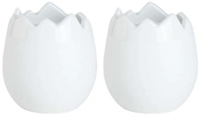 Βάζα Eggs (Σετ 2Τμχ) RD0016618 Φ5x5,5cm White Raeder