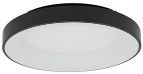 Φωτιστικό Οροφής - Πλαφονιέρα Nikki Round 11208 60x9,5cm 48W Led 3000K Black Nowodvorski