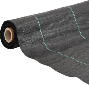 vidaXL Μεμβράνη Εδαφοκάλυψης Μαύρη 1x150 μ. από Πολυπροπυλένιο