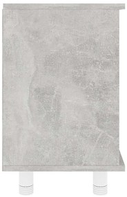 vidaXL Ντουλάπι Νιπτήρα Γκρι Σκυροδέματος 60x32x53,5 εκ. Μοριοσανίδα