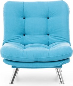Πολυθρόνα Τυρκουάζ MISA SOLO 105x88x90
