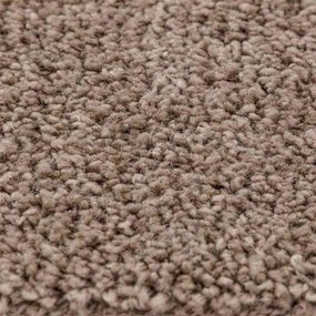 vidaXL Αντιολισθητικό Σαγκί Χαλάκι Καφέ 120 x 120 cm PP
