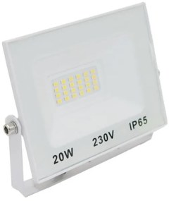 Προβολέας LED SMD 20W 6200K IP65 Λευκό 3-38200 Lumen-3-38200-Λευκό 3-38200