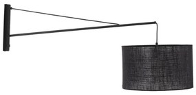 Απλίκα Φωτιστικό Τοίχου 1xE27 Μαύρο Glorii 6639 TK Lighting-6639-Μαύρο 6639