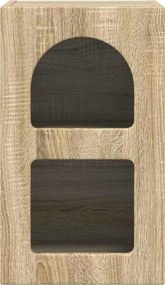 vidaXL Κομοδίνο ELST Δρύς Sonoma 29,5 x 33,5 x 50 εκ
