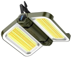 Φωτιστικό LED Εξωτερικού Χώρου Hoco DL22 με Ηλιακό Συλλέκτη, Αναδιπλούμενο. 2400 Lumens, Ρυθμίσεις Φωτεινότητας και Θερμοκρασίας Φωτός