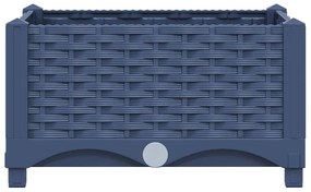 vidaXL Ζαρντινιέρα 40 x 40 x 23 εκ. από Πολυπροπυλένιο