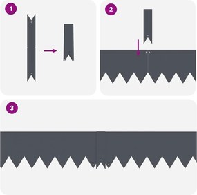 vidaXL Περίγραμμα γκαζόν 30 pcs Ανθρακί 100 x 0.05 x 20 εκ