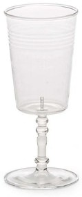 Ποτήρι Κρασιού Estetico Quotidiano 10628 7,2x16cm Clear Seletti Glass