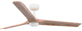 Ανεμιστήρας Heywood L 33810-1TW D130cm 3 Blades LED 10W 2700/ 4000/ 6000K 480lm White -Light Oak Faro Barcelona Διάμετρος 130cm