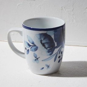 Κούπα Καφέ 330ml Πορσελάνινη Estia Home Art Blue Rose 07-16159