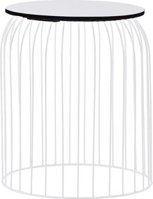 vidaXL Τραπεζάκια Σαλονιού 3 τεμ. Λευκά