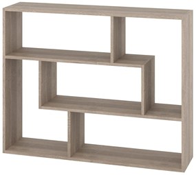 Ράφι Τοίχου  POLKA-5  Σταχτί  103x25x81,4