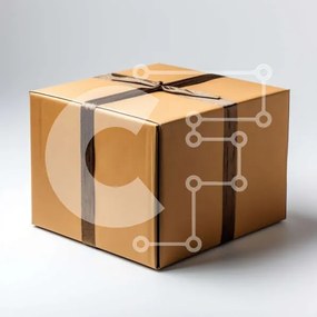 Intra Συλλεκτικό Ξύλινο Παζλ Plywood 4mm - Κομψό καφέ κουτί από χαρτόνι με μαύρη κορδέλα Σε Ξύλινο Κουτί - Διαστάσεις: 10x10 cm – 25 κομμάτια