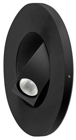 Φωτιστικό Τοίχου Χωνευτό Click 43601 LED 3W 2700K Black Faro Barcelona