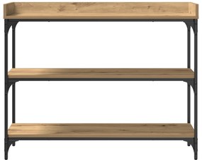vidaXL Κονσόλα Ξύλου Artisan 100x30x80 εκ. Κατασκευασμένο ξύλο & Ατσάλι