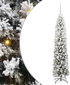 vidaXL Τεχνητό Χριστουγεννιάτικο Δέντρο με 300 LED Πράσινο 180 cm