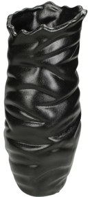 Βάζο ArteLibre Μαύρο Κεραμικό 12.4x12.4x30cm-05153488