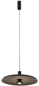Φωτιστικό Οροφής Acoustic 25176 Φ45x12,5cm Led 830lm 13W 3000K Grey-Black