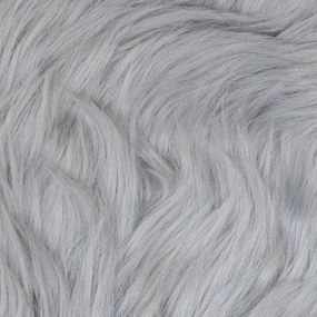 vidaXL Χαλί από τεχνητό πρόβειο δέρμα TAFALLA Γκρι 200 x 200 cm