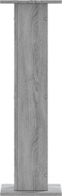 vidaXL Βάσεις Φυτών 2 τεμ. Γκρι Sonoma 30x30x95 εκ. Επεξ. Ξύλο
